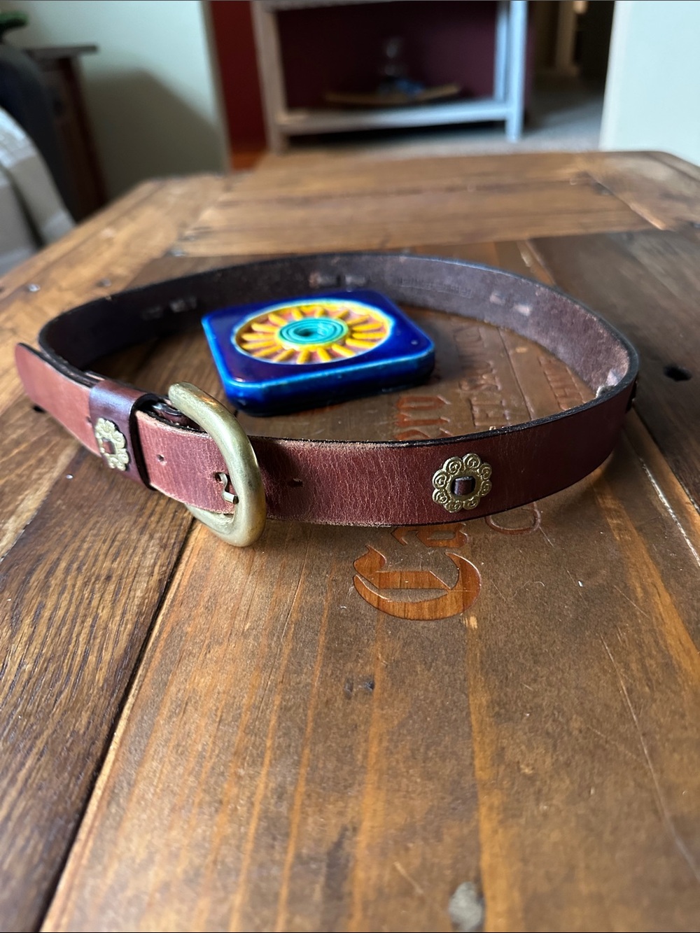 Vintage Cherokee Leather Belt